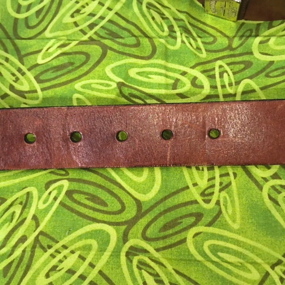 Nautica Italian Full Grain Leather Belt Size 42
